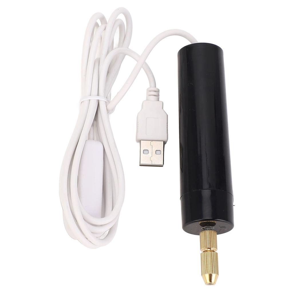 Mini Electric Hand Drill USB Multifunctional 11000rpm No Load Speed Resin Electric Hand Drill for Handcraft