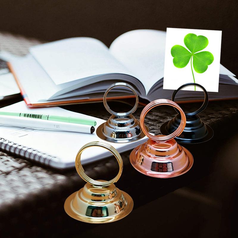 1Pcs Table Number Holders 5.5*5cm Hemispherical Tower Shaped Card Clips for Christmas Thanksgiving Dinner Decor
