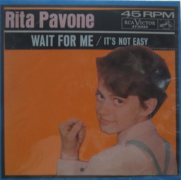

7inch Record RITA PAVONE - Wait For Me 478420 RCA Victor 1964 US Pop Used