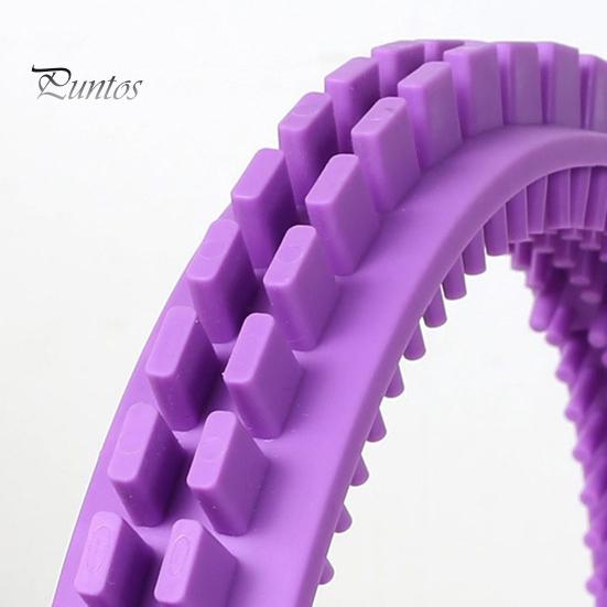 Self Groomer Cat for Cardboard Boxes, DIY Grooming Brush Friendly Toy Ring, Hands-Free Massage Comb House Door Hole Tunnel
