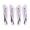 4pcs 9*2.3cm Helicopter Wing Propeller Fan  For R/c Mini Remote-controlled Helicopter