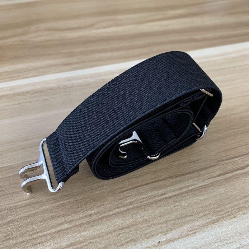 

Adjustable Stylish Elastic Waist Belt For Women Featuring Chic Denim Design Pants Black