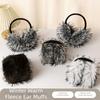 Solid Color Imitation Fur Plush Earmuffs Folding Foldable Ear Cover Fashion Ear Mask  Riding
