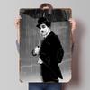 CHAPLINWHEN IT RAINS Poster Customized Wall Art Vintage Metal Signs Retro Tin Plaque for Man Cave Decoration Living Room