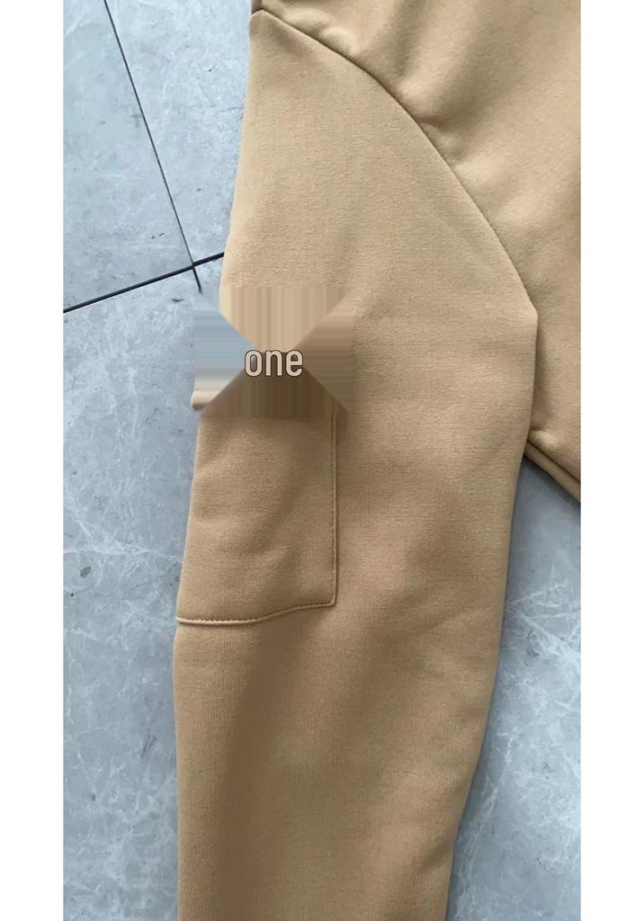 Unisex Trendy V-neck Zipper Fleece Hoodie - 220g Thickened Warm Autumn/Winter 2024 Collection
