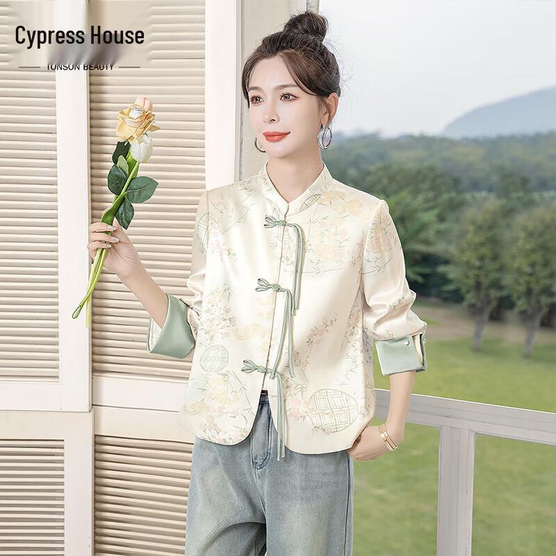 

Женская куртка Silkbay со стойкой и цветочным принтом XL