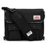 Peeps Retro Messenger Bag Black