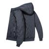 Men's Autumn/Winter Hooded Cotton Jacket - Casual, Warm, Plus Velvet