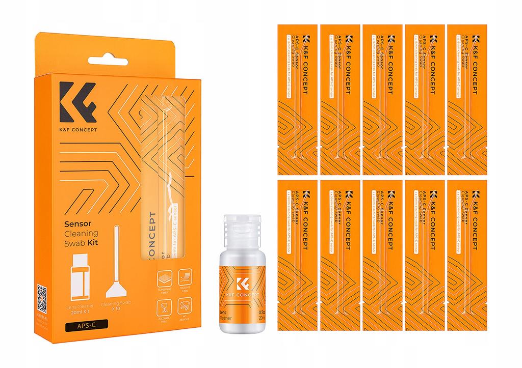 K&F Concept APS-C Sensor Cleaning Swab Kit