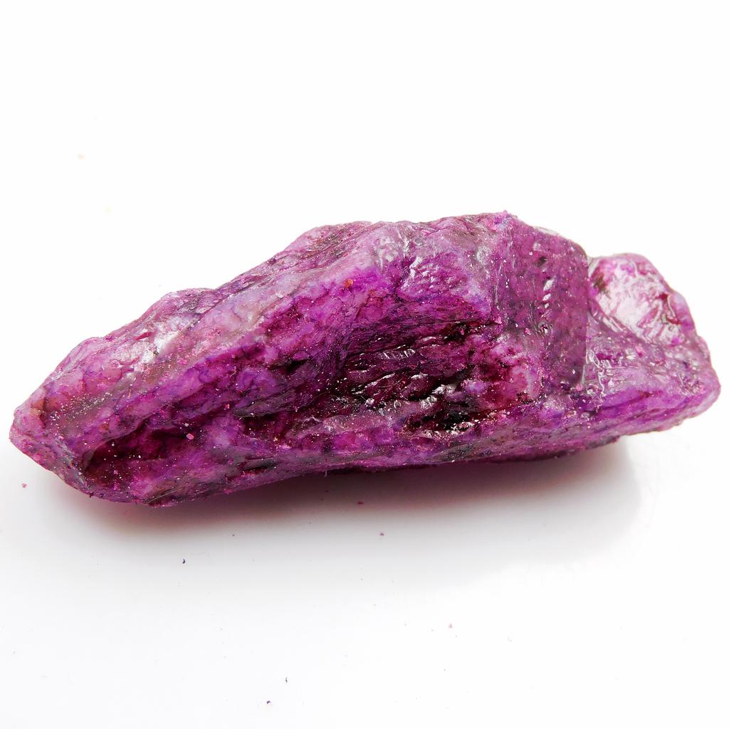 Natural Purple Sapphire Loose Gemstone 217.60 Ct Rough Raw September Birthstone for Gem Collections