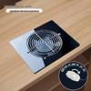 80W High-Power Embedded Nail Dust Collector & Desktop Vacuum for Manicure Tables
