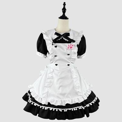 Orijinal Yeni Lolita Günlük Sevimli Hizmetçi Kostümü Hizmetçi Kostümü Lolita Tatlı Elbise Noel Kostümü