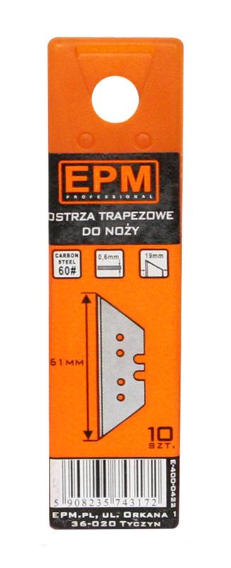 TRAPEZOIDAL BLADES 10 PIECES - E-400-0422