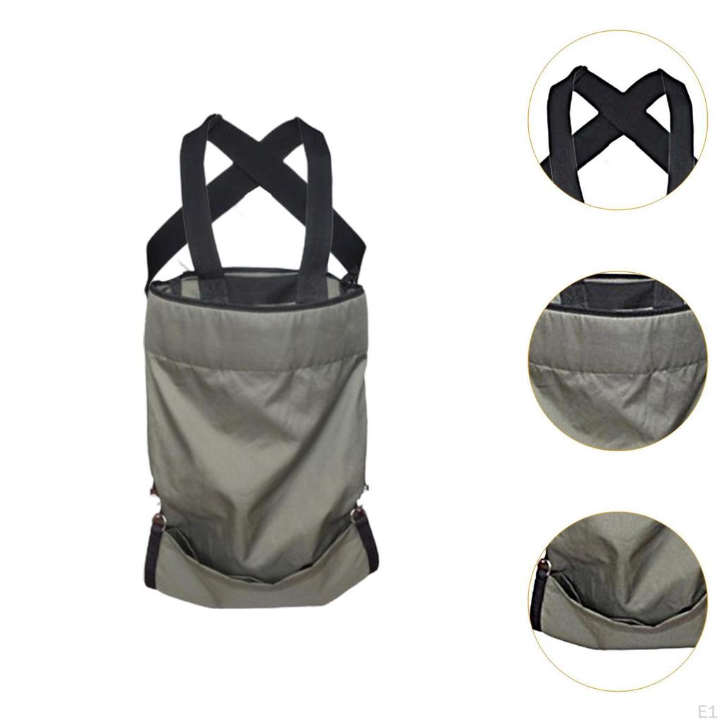 Harvest Apron Fruit Storage Pouch Large Capacity Adjustable Portable Bag Vegetable Picking