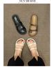 Women's Sandalias Toe Flip Flops Summer Non-Slip Flat Soft Sole Slides Shoes Fashion Simple Comfortable Outdoor Beach Sandals