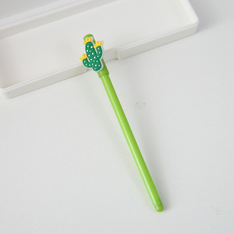 Cartoon Fruit Neutral Pen For Primary School Students Black Ink Creative Stationery