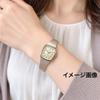 Used 554 SEIKO Ladies Watch Manual Wind Working 21 Jewels Silver