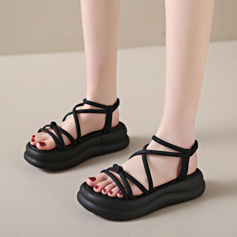 Fashion Ladies Shoes Platform Roman Style Open Toe Women's Sandals 2025 Trend Summer Comfortable Sale Comfort The Best Trending Elegant