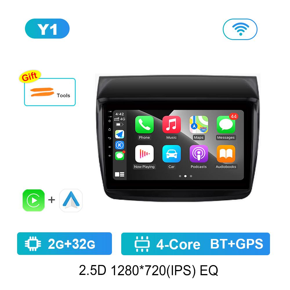 

Навигация GPS Android для Mitsubishi Pajero Sport 2 L200 Triton 2008 - 2016 Carplay Радио Мультимедийный плеер BT 4G DSP Стерео