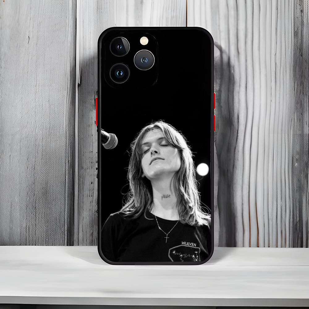 Emotional Indie Singer E-Ethel Cain Phone Case Black Matte Thin Phone Case For iPhone17 16 15 14 13 ProMax