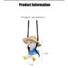 Car Rearview Mirror Swing Duck Car Hanging Piece Navy Duck