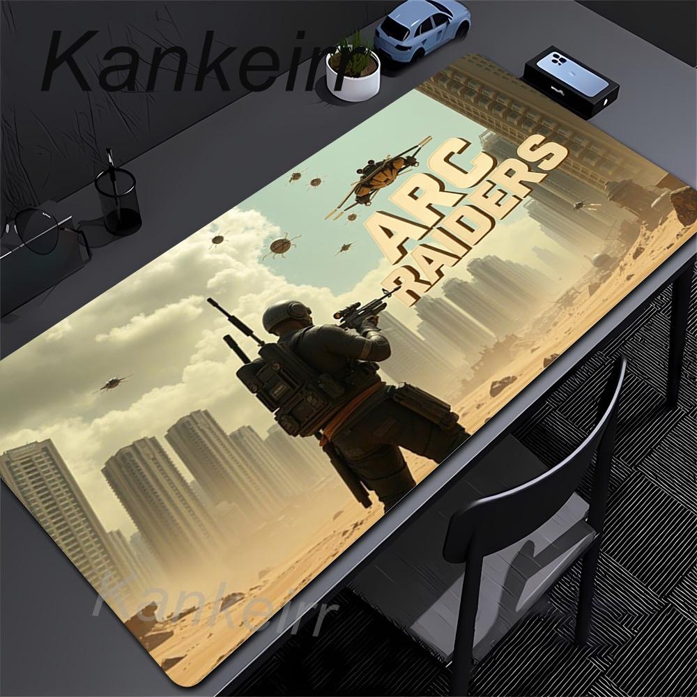 Large Non-slip Desk Mat Anime FPS Game ARC Raiders Fast Mouse Pad Gaming PC Accessories Big Carpet Laptop Keyboard Expand Mats