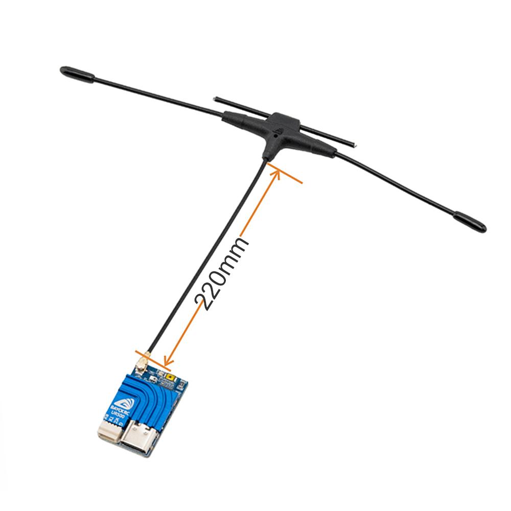 

BAYCKRC UR500 2.4Ghz/868Mhz/900Mhz Dual Frequency Dual Band 500mW RX for RC FPV Racing Drone RC Airplane