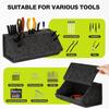 3D Printer Tools Storage Box Large Capacity 24 Holes Easy To Install Multipurpose Tool Storage Box Desktop Detachable Organizer