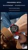 OFNS Men's Waterproof Quartz Chronograph with Silicone Strap and Steel Band, Business Calendar, and Small Second Display.