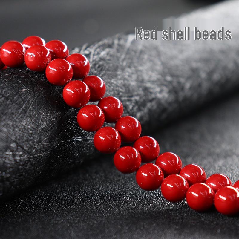 Shell Pearl Beads for Handmade DIY Accessories - Round, Loose, Semi-finished Ornaments