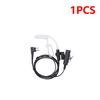 1-40 Stück 2-Pin Röhren-Ohrhörer-Headset für Motorola Funkgeräte Geräuschunterdrückendes Mikrofon für Wander-Teamwork-Überwachung