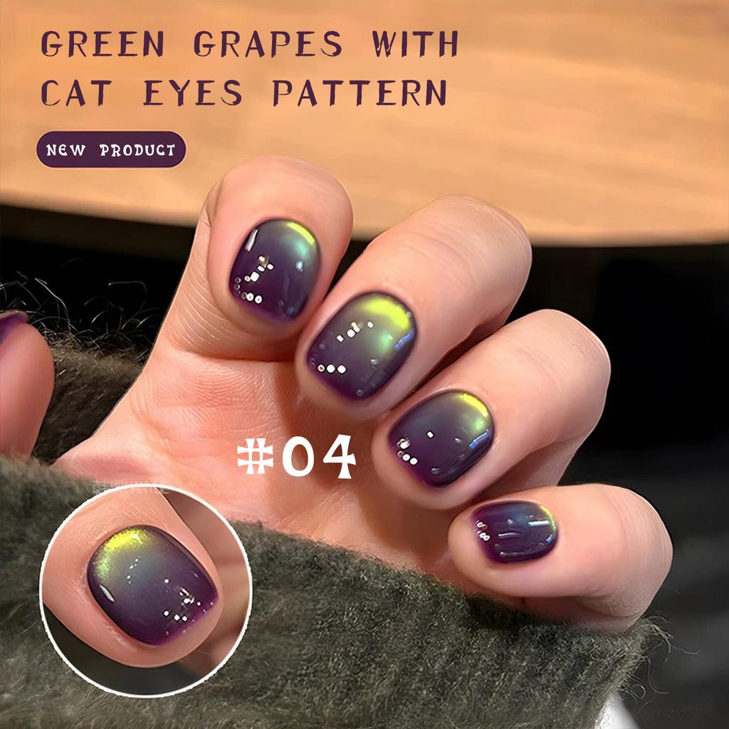 8ml Roz Apă Aurie Ochi de Pisică Margele de Sticlă Bule Ocean Gel Lac de Unghii Unghii de Primăvară Manichiură Decor