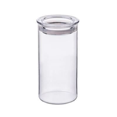 Contenitore Slim per Aceto 400, Capacità Pratica 400ml, Contenitore per Conservare Sottaceti, Trasparente, VSC-400-MZ