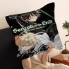 Anime Seraph of The End Cushion Cover Inches Farmhouse Decor Home Throw Pillow Covers for Couch Decorations