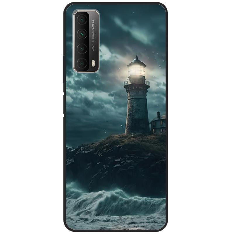 For Huawei Y7A PSmart 2021 Shockproof Cover 6.67" For Huawei P Smart 2021 Case PPA-LX2 Phone Cover Soft Silicone Back Case Coque