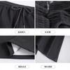 Gray flared sweatpants children's spring and autumn new high-waisted and thin casual sports small micro-pull sweatpants