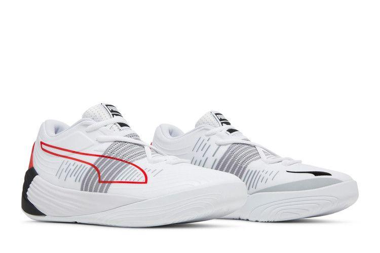 Puma Fusion Nitro 'White High Risk Red'