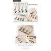 Stainless Steel Oil Dripping Colored Denim Boot Pendant Necklace Design Fashion Gold Plated Chain Jewelry Gifts For Women