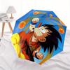 Paraguas Plegable Automático de Dragon Ball Goku, Paraguas de Viaje, Marco Duradero de Plástico y Hierro, Adecuado para Exteriores y Necesidades Diarias, a0818081