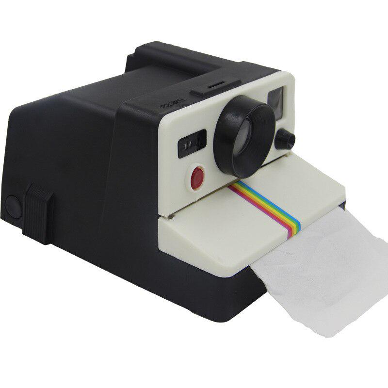 Retro Camera Tissue Dispenser: Household Roll Paper Box
