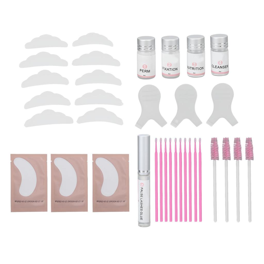 Eyebrow Lamination Kit Semipermanent Safe Moderate 6 To 8 Weeks Long Lasting Eyelash Lift Kit for