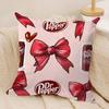 Cherry Drink D-Dr P-Peppers Cushion Cover Pillowcase Ultra Soft Skin Friendly Fabric Cloud Like Comfort & Concealed Zipper
