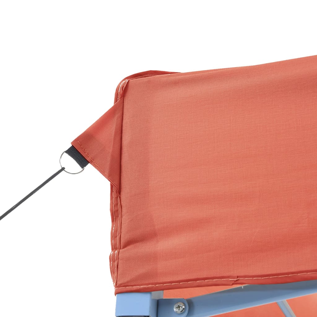 Vidaxl Składany Namiot Imprezowy Typu Pop-Up, Terakota, 410X279X315 Cm