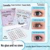 Mengjie 6 Rows Camellia + French Fluffy + Oxygen Sweetheart Individual False Eyelashes