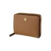 Tory Burch Emerson Signature Double T Logo Leather Wallet Women wallet Brown 147606-909