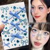 Dopamine Makeup Heart Stickers: Colorful Face & Nail Decorations for Festivals