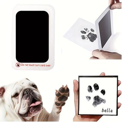 1 peça Clean Touch Ink Pad para animais de estimação Crie memórias duradouras com as pegadas do seu cão ou gato