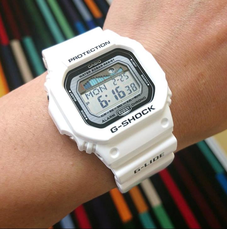 Casio White Watch G-Shock G-LIDE GLX-5600-7JF Men's