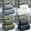 Star Shape Bath Towel Set With Soft Coral Fleece For Bathroom Use