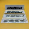 1Pc 3D 325d 330d 525d 530d Emblem Car Rear Trunk Emblem Badge for 3series 5series Accessories Car Accessories Car Modification Car Modification Parts